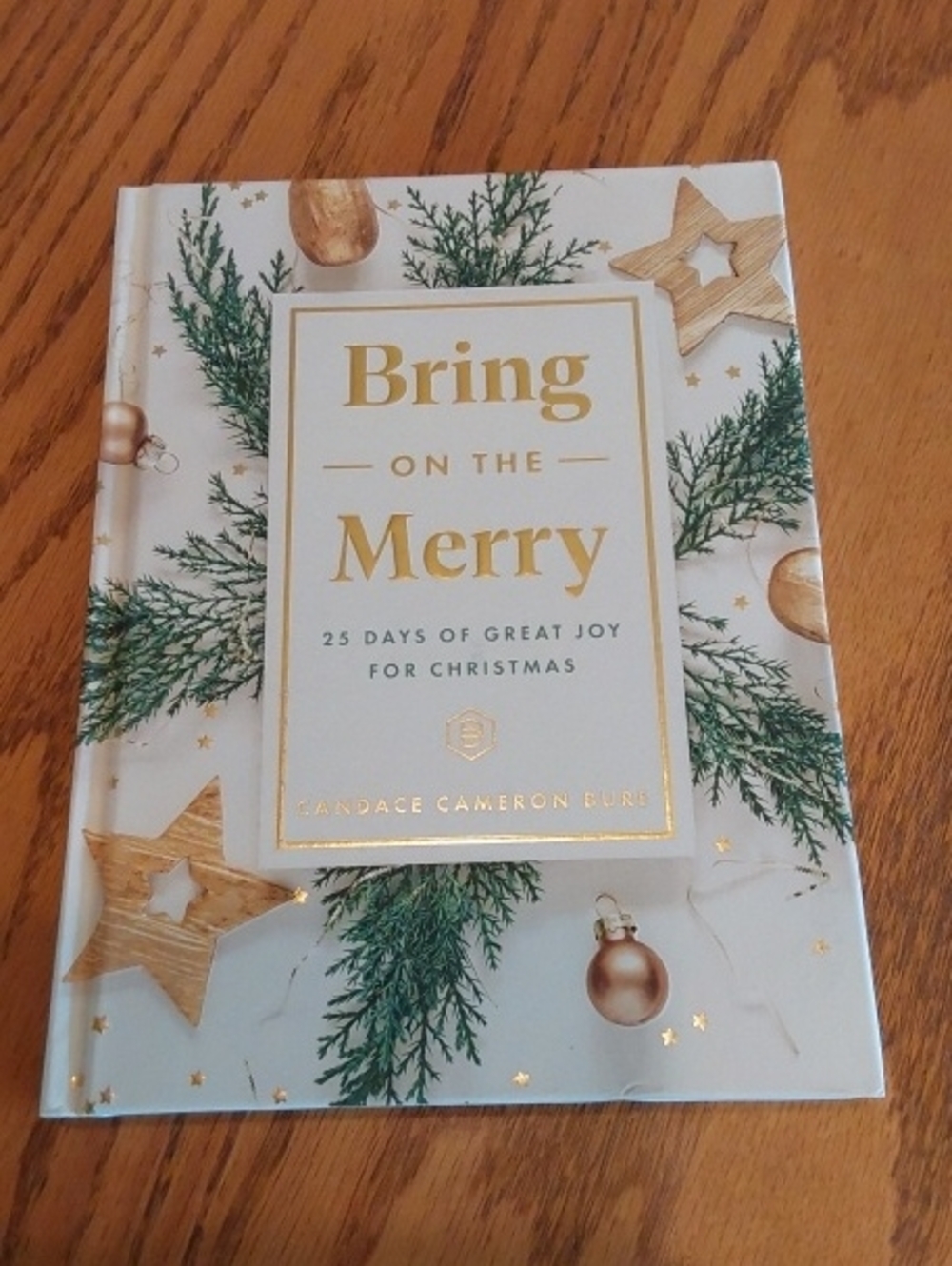 Bring on the Merry Holiday Devotional - White, Green & Gold